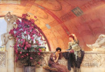  iv - Rivales inconscientes Romántico Sir Lawrence Alma Tadema